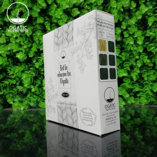 BỘT LÁ NHUỘM TÓC OGATIC MÀU ĐEN