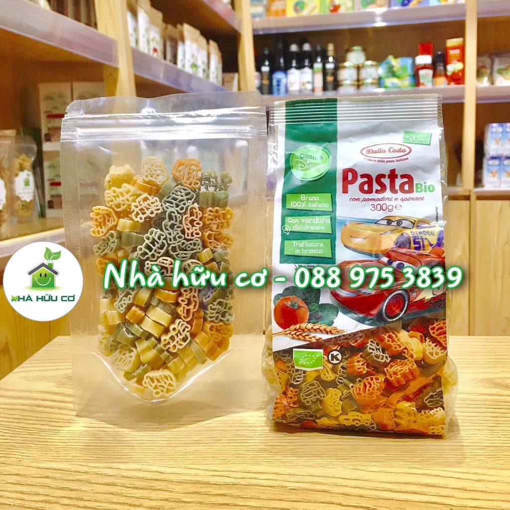 GÓI DÙNG THỬ 100G TÚI ZIP - Nui rau củ hữu cơ cho bé ăn dặm thương hiệu DALLA COSTA  - Date: 2023 - Nhà hữu cơ