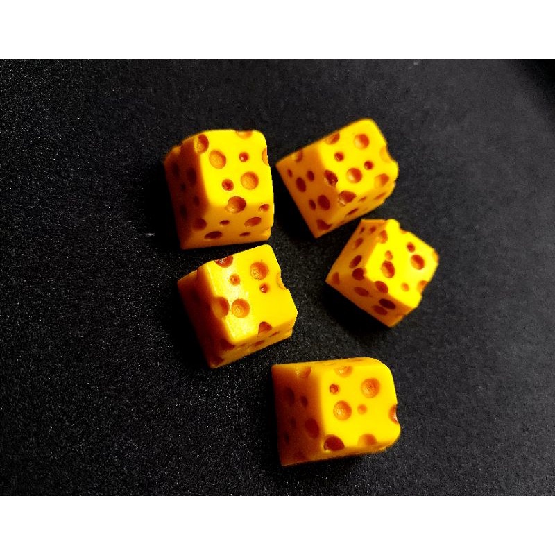 Keycap cheese (phomai) trang trí bàn phím cơ phiên bản đặc biệt