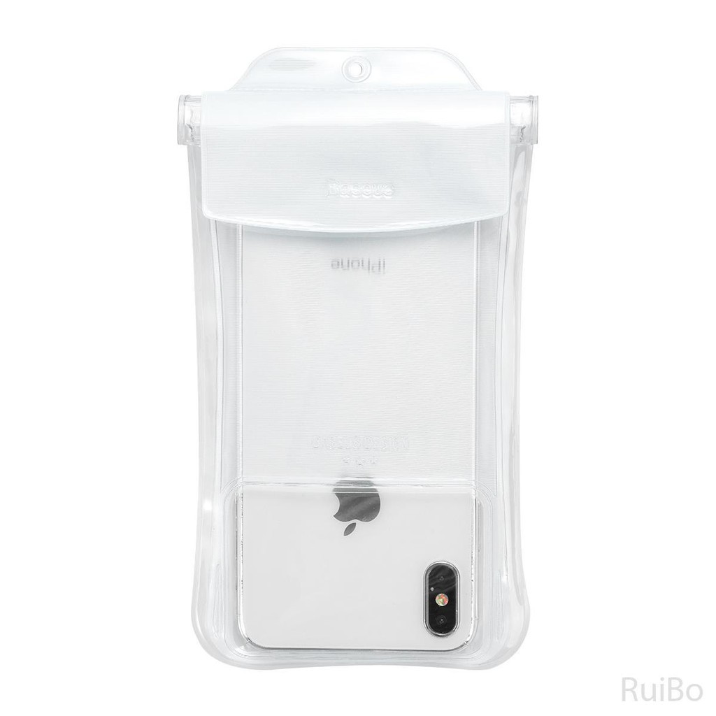 Túi chống nước Baseus cho điện thoại từ 4-7 inch(tặng dây cuốn sạc và tai nghe)