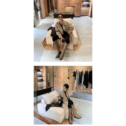 Boot đế bệt khoá sau