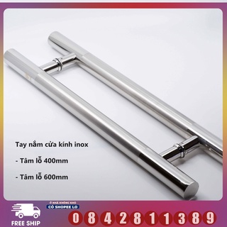 Tay nắm cửa kính inox rẻ
