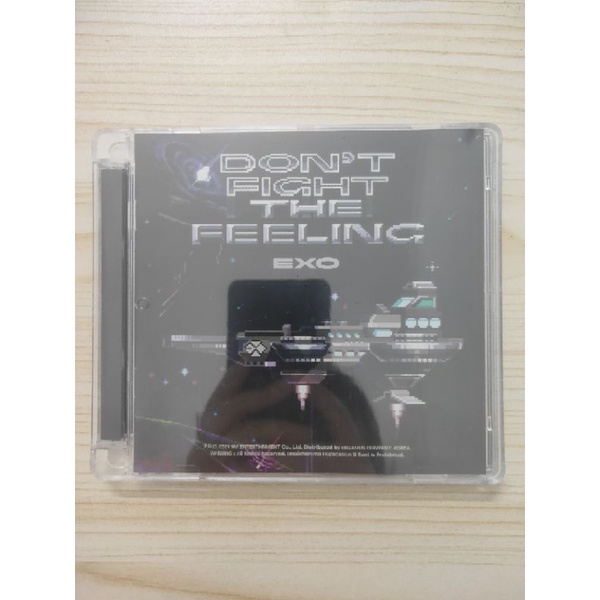 EXO - DON'T FIGHT THE FEELING (JEWEL CASE)