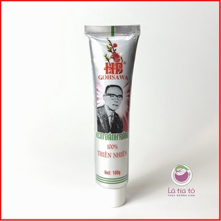 Kem đánh răng Ohsawa làm sạch răng, giữ răng trắng và chắc khỏe 100g