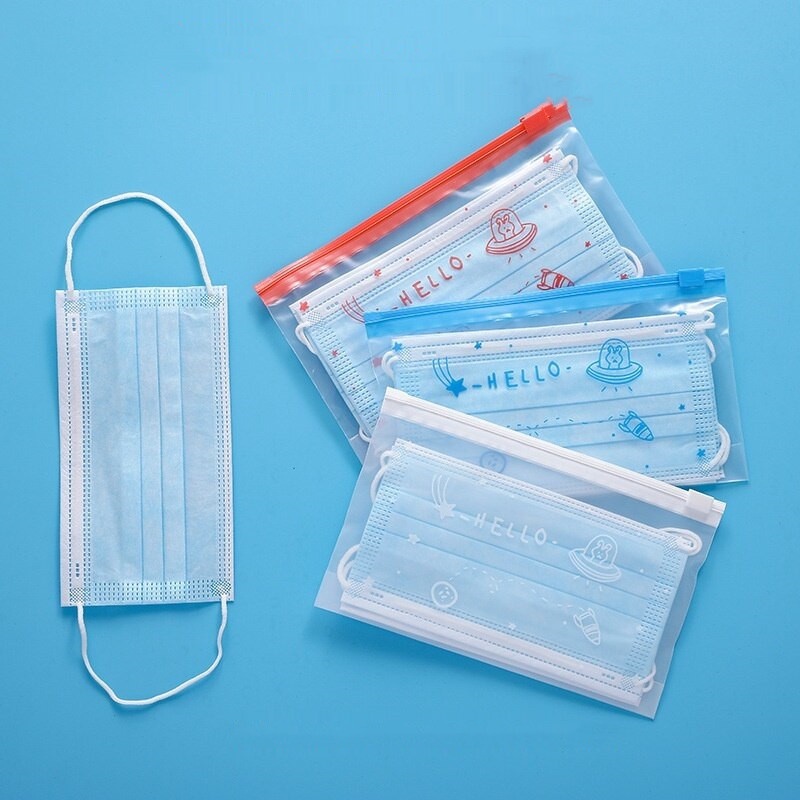 Túi đựng khẩu trang trong suốt chống bụi tiện dụng