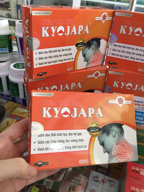 ✅(chính hãng) Viên vai gáy KYOJAPA- giảm đau thần kinh toạ,viêm vai gáy | Thế Giới Skin Care