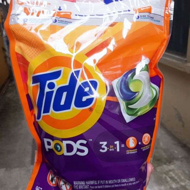 Viên giặt xả Tide Pods 42 viên