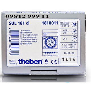Công Tắc Hẹn Giờ GERMANY Đức Theben SULD 181 D