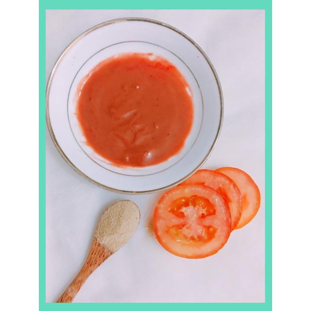 Bột cà chua Handmade nguyên chất Túi 100g  - Dưỡng trắng, cung cấp vitamin, làm nước giải khát, nguyên liệu nấu ăn