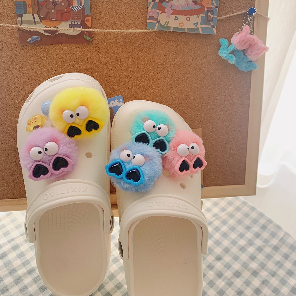 Sticker crocs Shoe Decoration for crocs đế caoCharms Giày Crocs Cài Nút Đính Hạt Tròn DIY Đáng Yêu Làm Quà Tặng