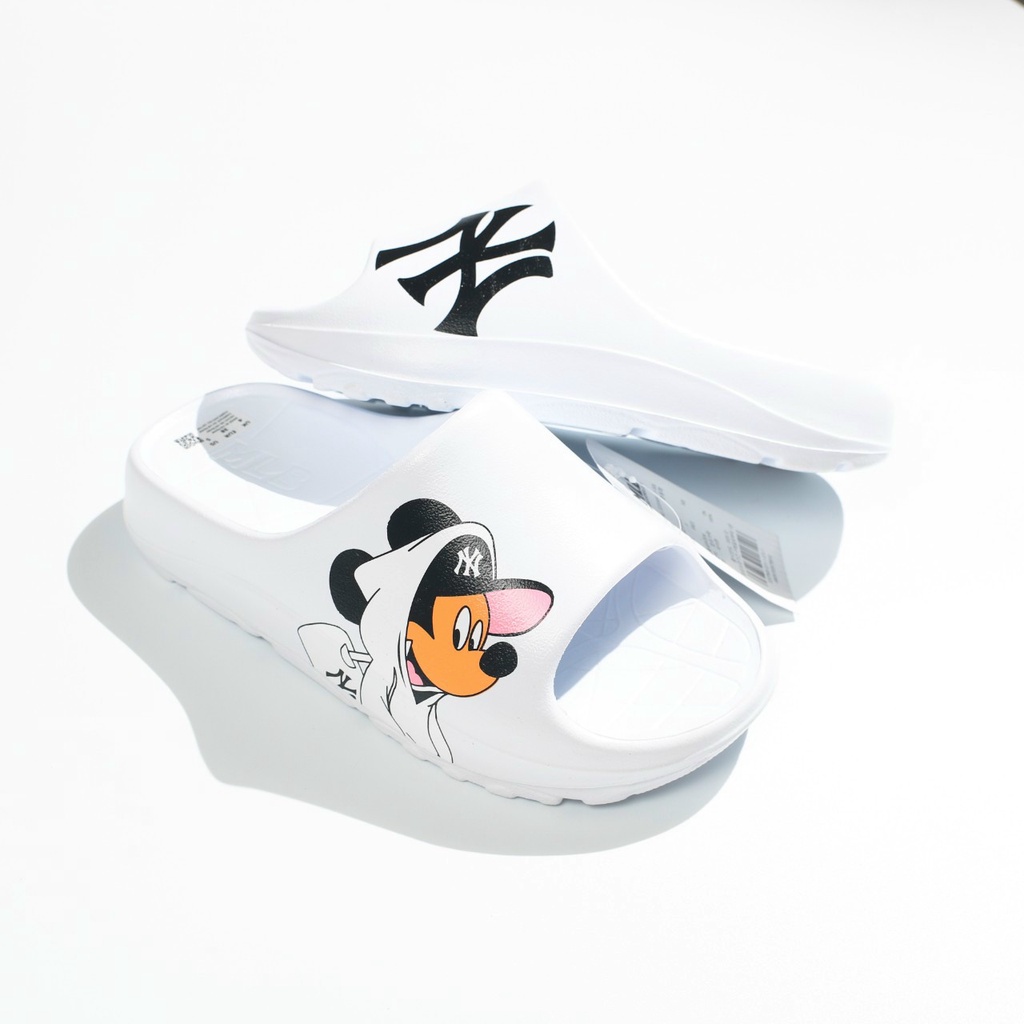 Dép Đúc 𝐌𝐋𝐁 Chuột Mickey bản mới Bánh Mì Đế Cao 5CM Quai Ngang Nữ ♥️ Hàng Cao Cấp + Fom nhỏ ♥️ thiết kế cá tính