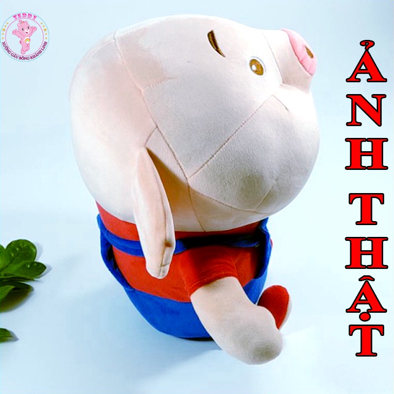 Gấu Bông Heo Tiktok Size To 60Cm Siêu Đáng Yêu Hàng Vải Bông Cao Cấp Xuất Siêu Thị