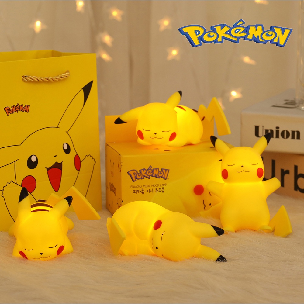 Đèn Ngủ Hình Pikachu Pokemon Dễ Thương Trang Trí Phòng Ngủ