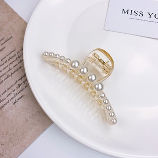 set 7 kẹp tóc đính hạt nhân tạo