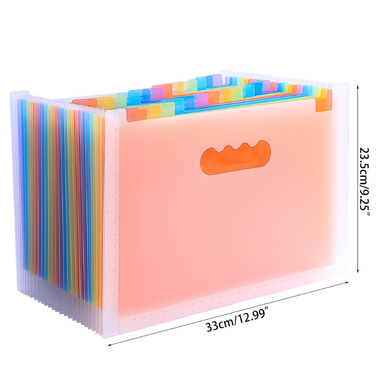 Tệp Đựng Tài Liệu Văn Phòng 25 Ngăn Khổ A4 Tiện Dụng