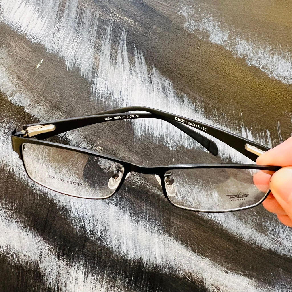 Gọng kính hợp kim d20333 thời trang nam nữ siêu nhẹ siêu bền Ouress