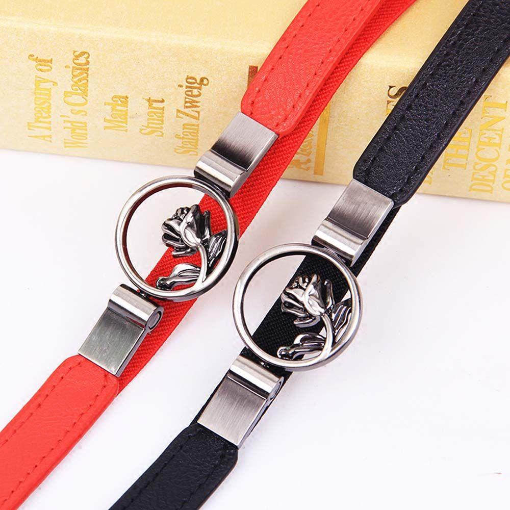 Thắt Lưng Da PU Phong Cách Punk Cá Tính Cho Nữ