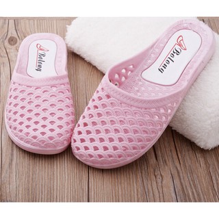 Dép nữ, sục nữ nhựa đan lỗ đi trong nhà, đi mưa siêu dẻo bền