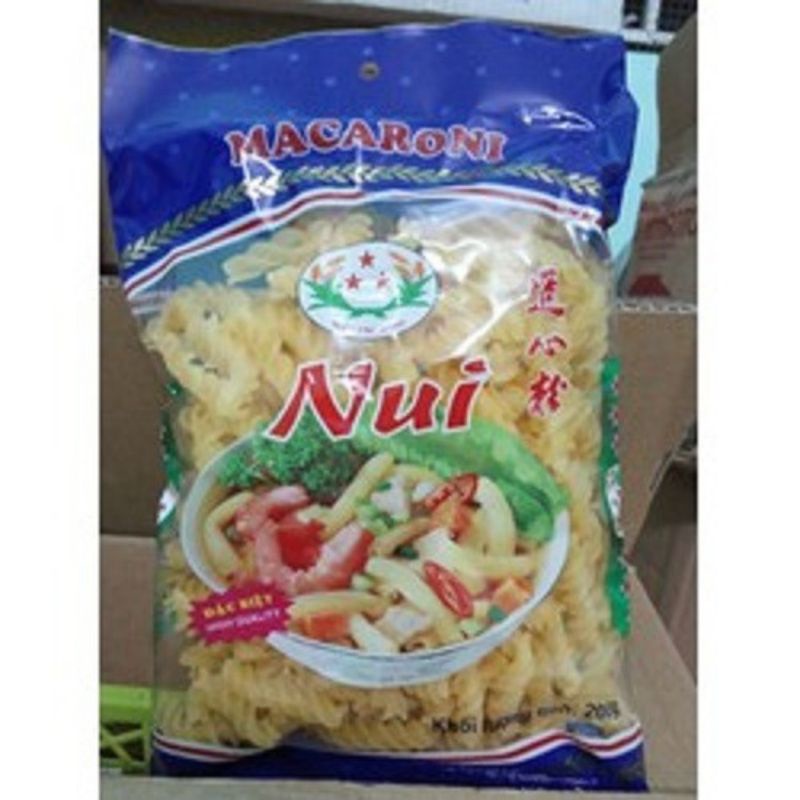1 gói nui macaroni 200gr