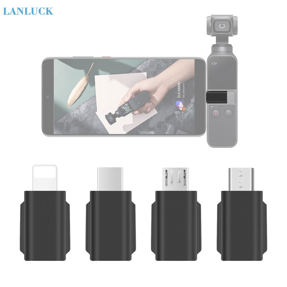 Bộ Chuyển Đổi Điện Thoại Cầm Tay USB-C Type-C Sang Micro-USB Cho DJI OSMO Pocket 1 / 2
