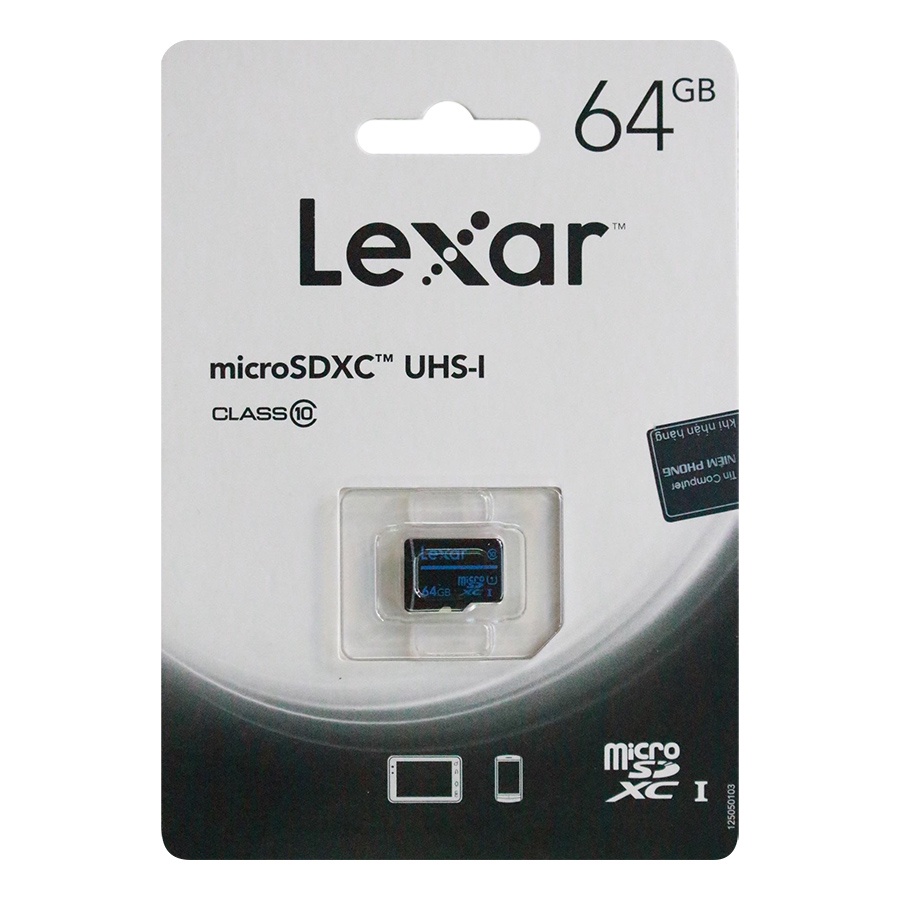 Thẻ nhớ Lexar 32GB,64GB,128GB Class 10 tốc độ 80Mb/s- Hàng chính hãng