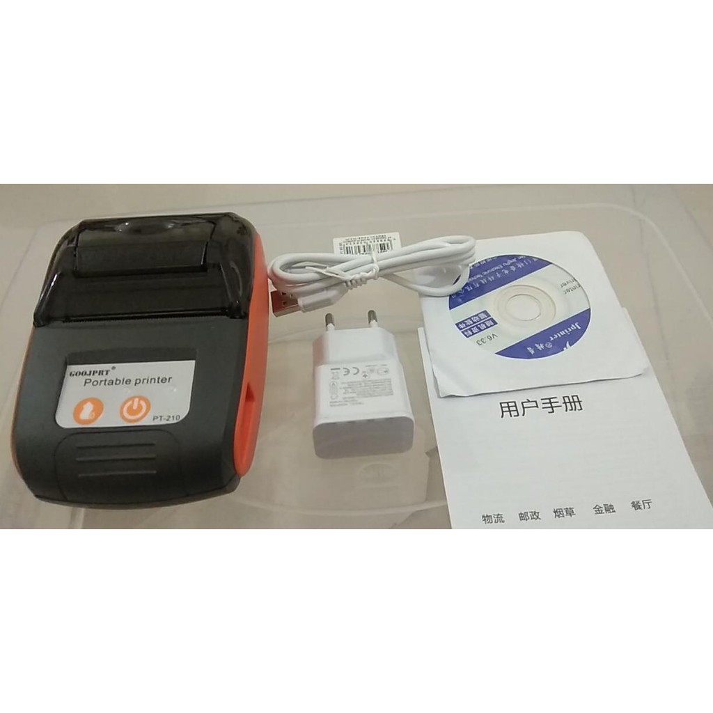 Máy in nhiệt bluetooth PT210 không dây cầm tay khổ K58,K57 in bill,biên lai Tích hợp điện thoại IOS và Androind | BigBuy360 - bigbuy360.vn
