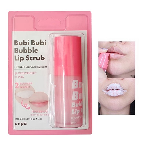 Tẩy tế bào chết môi Unpa Bubi Bubi Lip Tẩy Da Chết 10ml