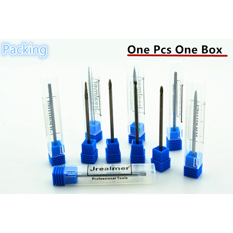 Đầu mài vonfram dài 3x3x75mm với nhiều loại tùy chọn