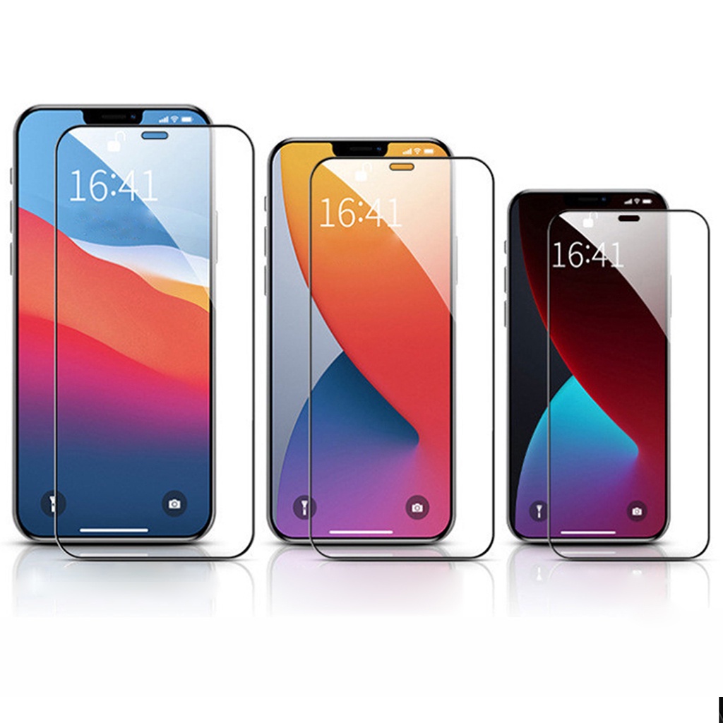 [Loại Tốt] Cường lực iphone 9D - 21D- Baiko - Kính iphone full màn 6/6s/7/7plus/8/8plus/plus/x/xr/xs/11/12/13/14/pro/max
