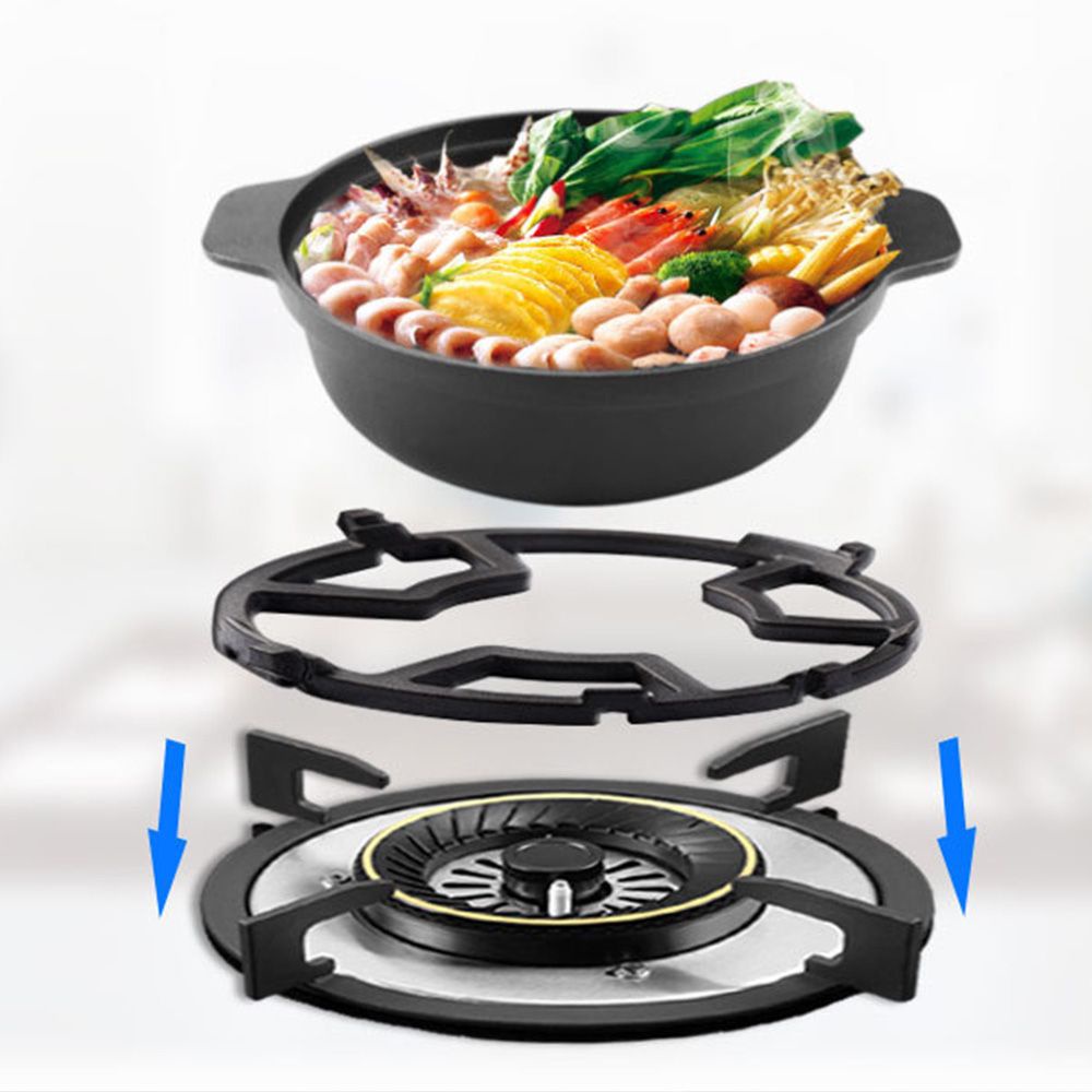 Giá Đỡ Nồi / Chảo Nấu Ăn Bằng Sắt Chống Trượt Siêu Bền Tiện Dụng Cho Nhà Bếp
