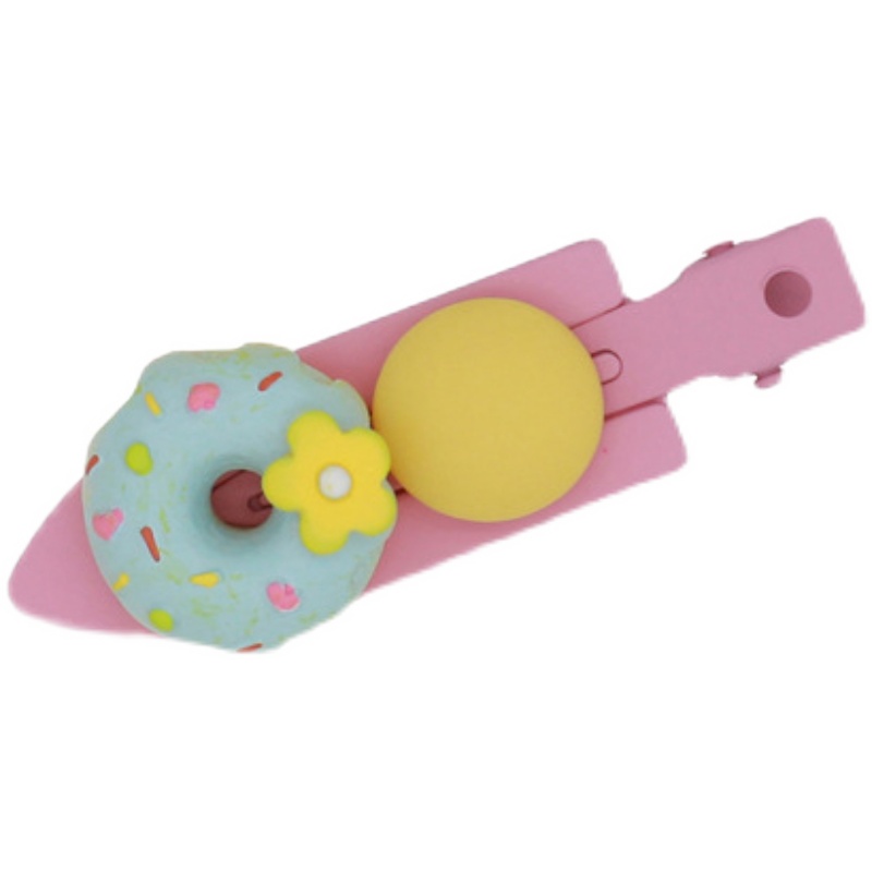 Kẹp Tóc Màu Kẹo Ngọt Họa Tiết Trái Cây Hoạt Hình Phong Cách Hàn Quốc Cho Bé Gái