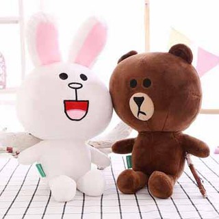 THÚ BÔNG GẤU BROWN VÀ THỎ CONY ĐÁNG YÊU (35CM--->100CM) HÀNG CAO CẤP LOẠI 1, AN TOÀN CHO NGƯỜI SỬ DỤNG
