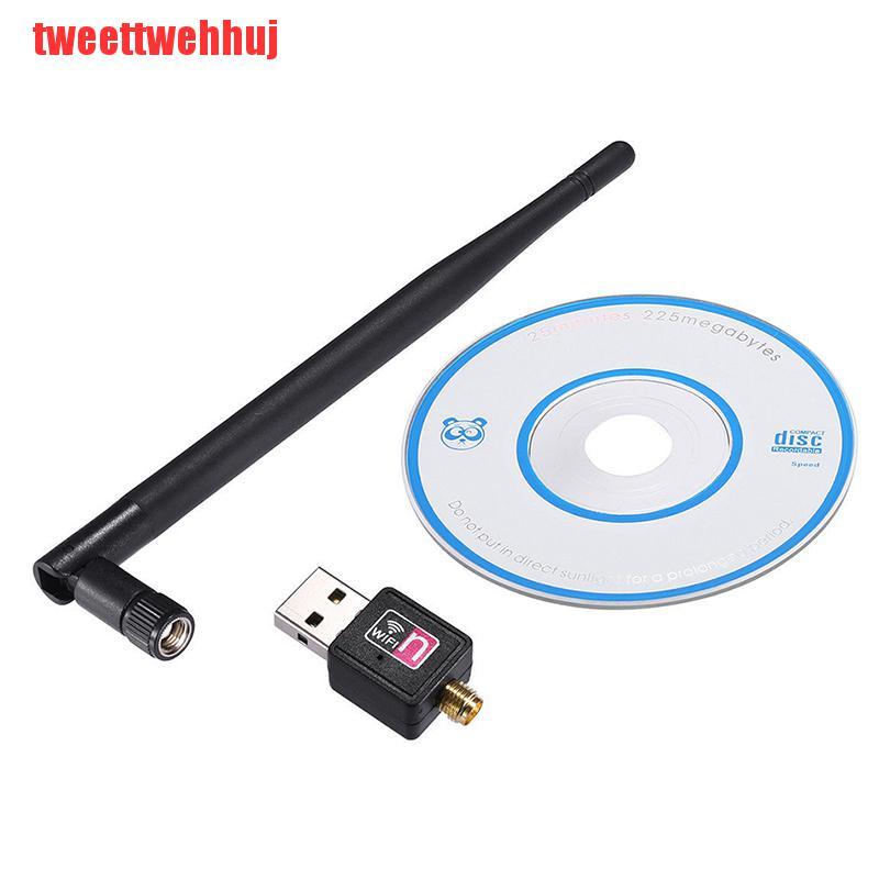 Usb Wifi 900mbps 802.11b / G / N Có Ăng Ten