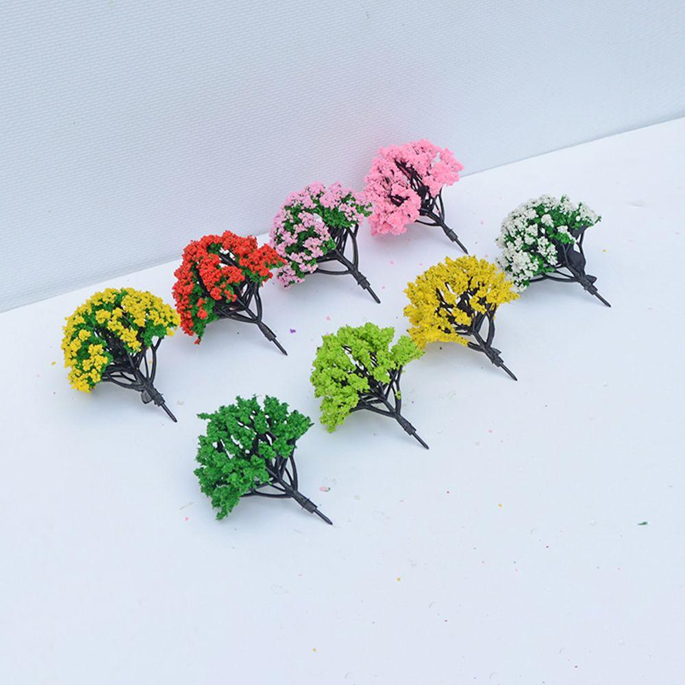 PINEVN Bộ 12 Mô Hình Quả Bóng Hoa Trang Trí Tiểu Cảnh