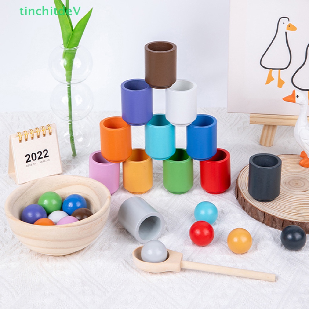 [TinchitdeV] Đồ Chơi Bóng Mưa Và Cốc Màu Sắc Tươi Tắn Cho Bé [Mới]