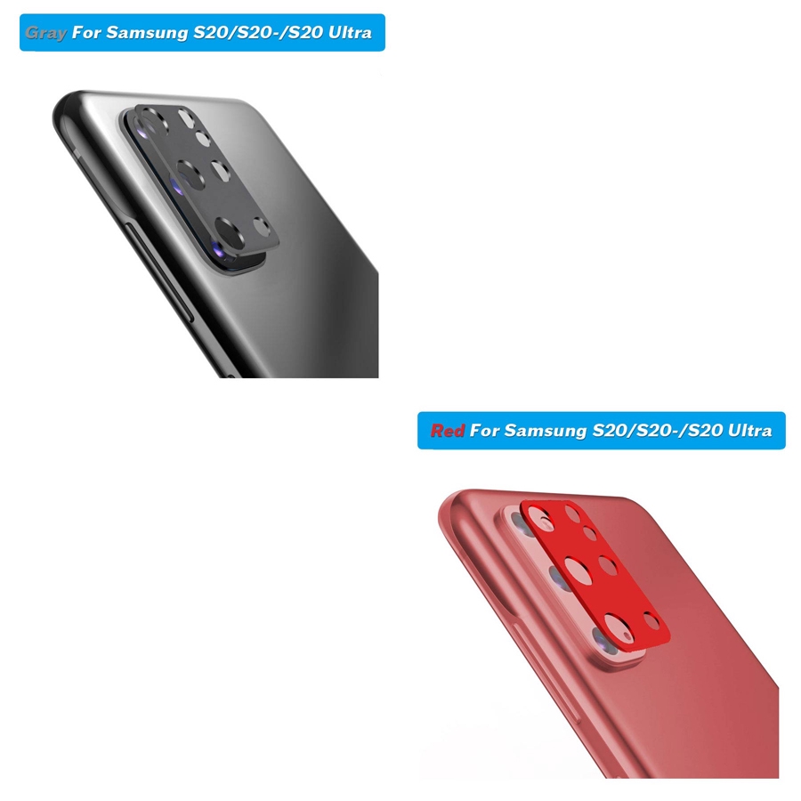 Miếng dán kim loại bảo vệ máy ảnh chống trầy cho điện thoại Cho Samsung Galaxy S20 Plus Note 20 Ultra