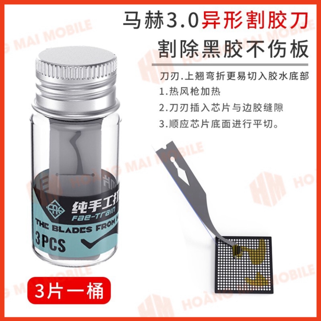Lưỡi dao đục, tách IC, cạo keo 18 Kinds