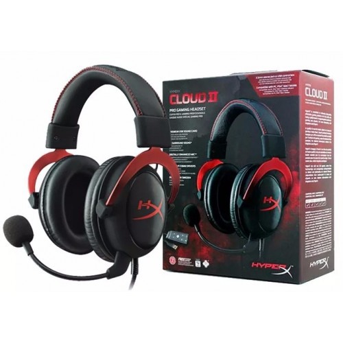 Tai nghe Kingston HyperX Cloud 2 Gaming Red (KHX-HSCP-RD)