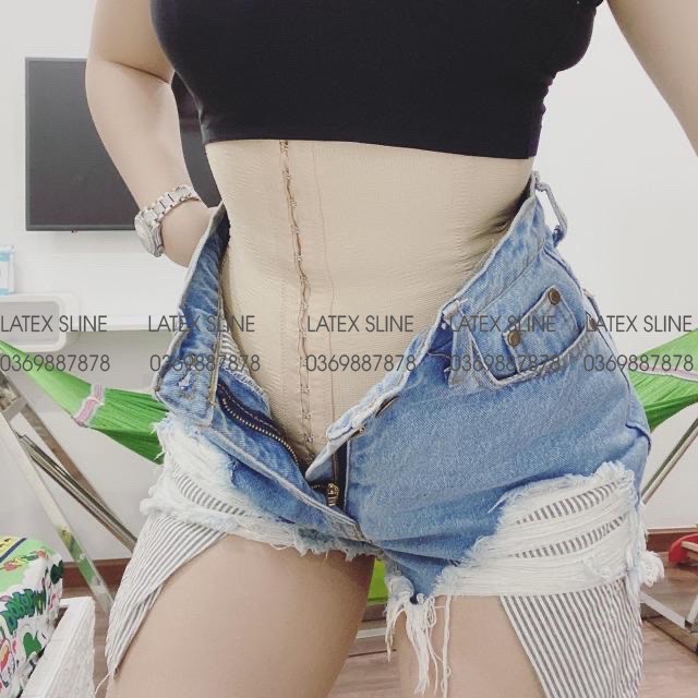 [FREE SHIP] Đai Nịt Bụng Latex Sline Nhập Khẩu Nhật Bản