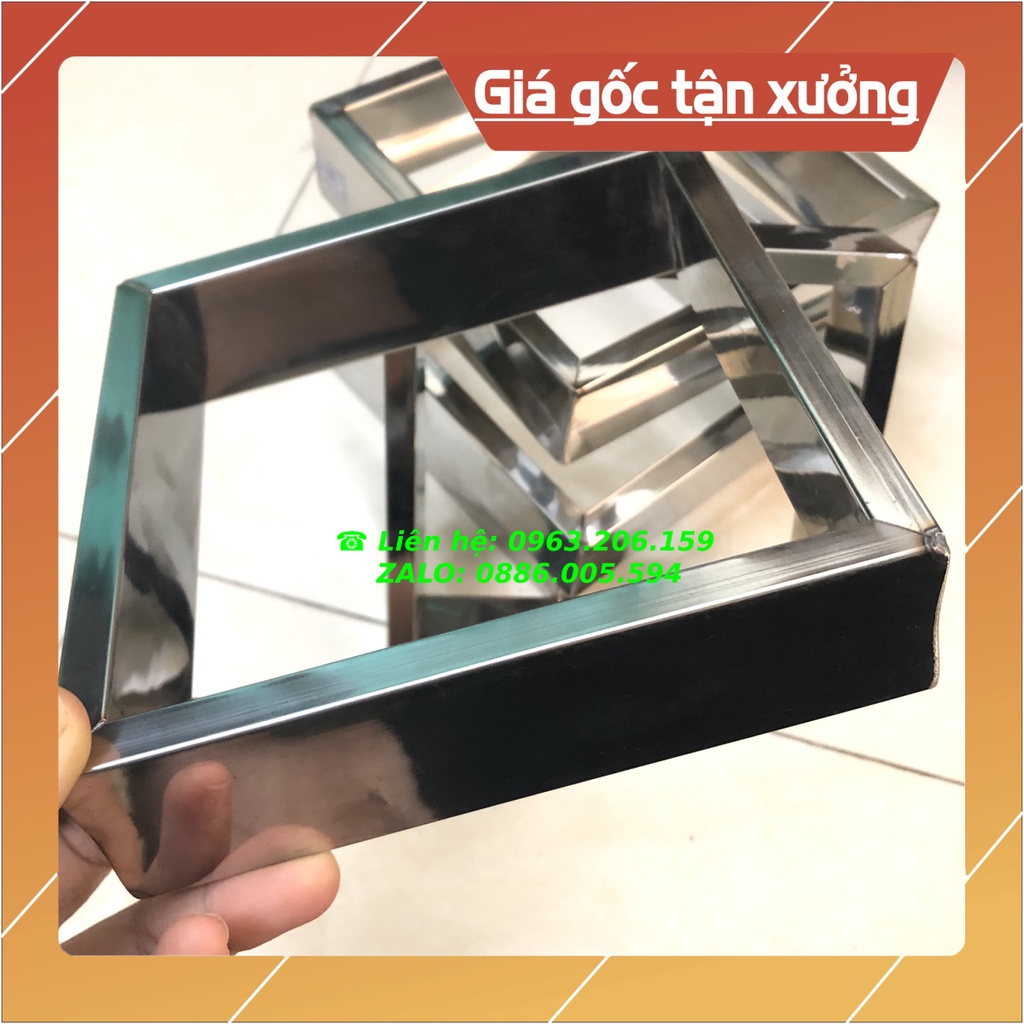 [HOT] Khuôn Làm,  Khuôn Gói Bánh Chưng Inox Luôn Sáng Bóng
