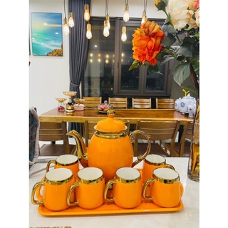 COMBO MÀU C A M -ẤM CHÉN VÀ PHỤ KIỆN
