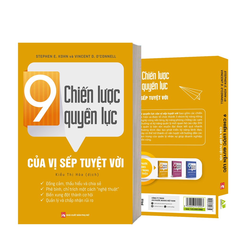 Sách – Combo 9 Chiến Lược Quyền Lực Trong kinh Doanh ( 3 Cuốn )