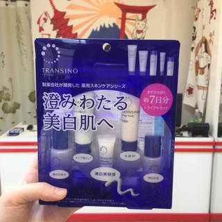 (NỘI ĐỊA) SET TRANSINO 5 MÓN SIZE MINI DÙNG THỬ