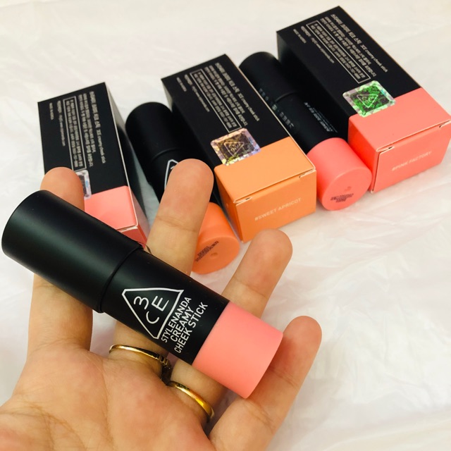 Má hồng thỏi dạng kem 3CE [check hidden tag]