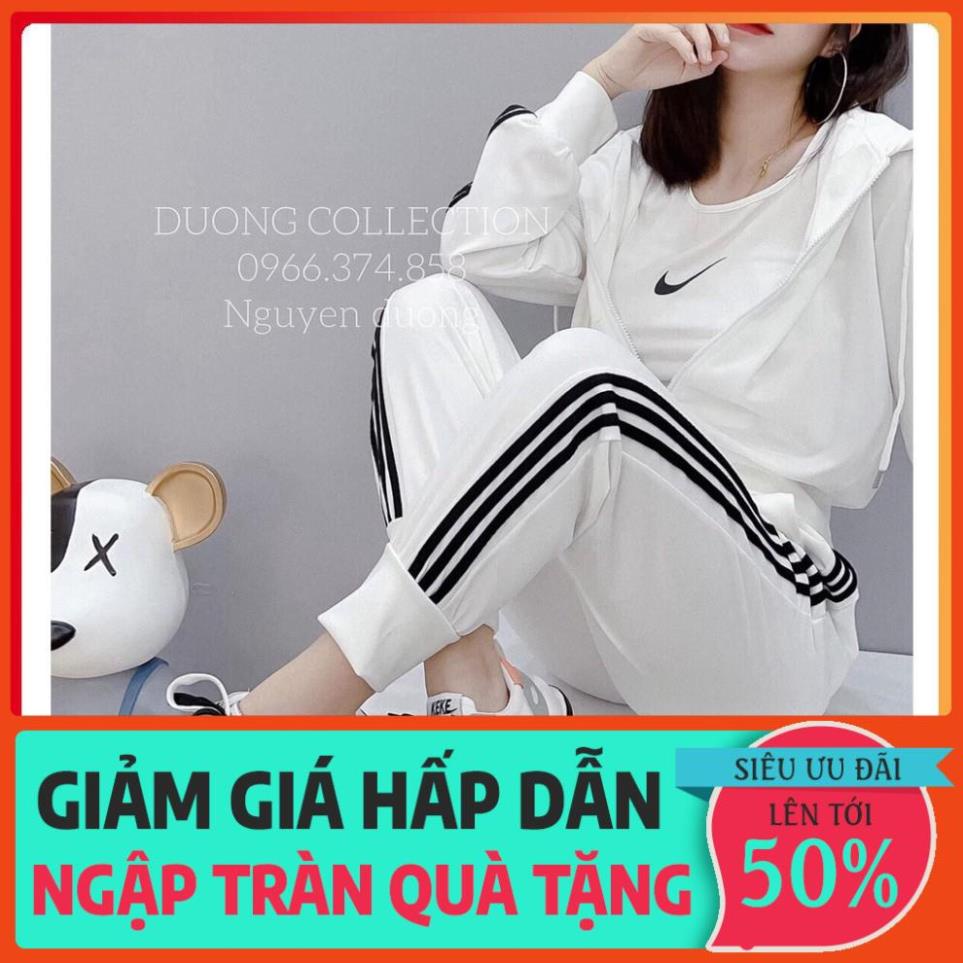 SALE Sét Đồ Nữ ,Bộ Thể Thao 3 Món Quốc Dân Đẹp Xuất Sắc