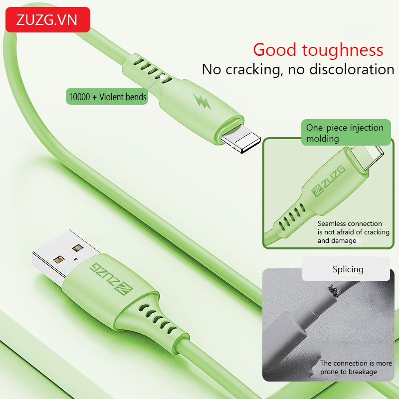 cáp sạc nhanh zuzg cho IPtablet táo RC02