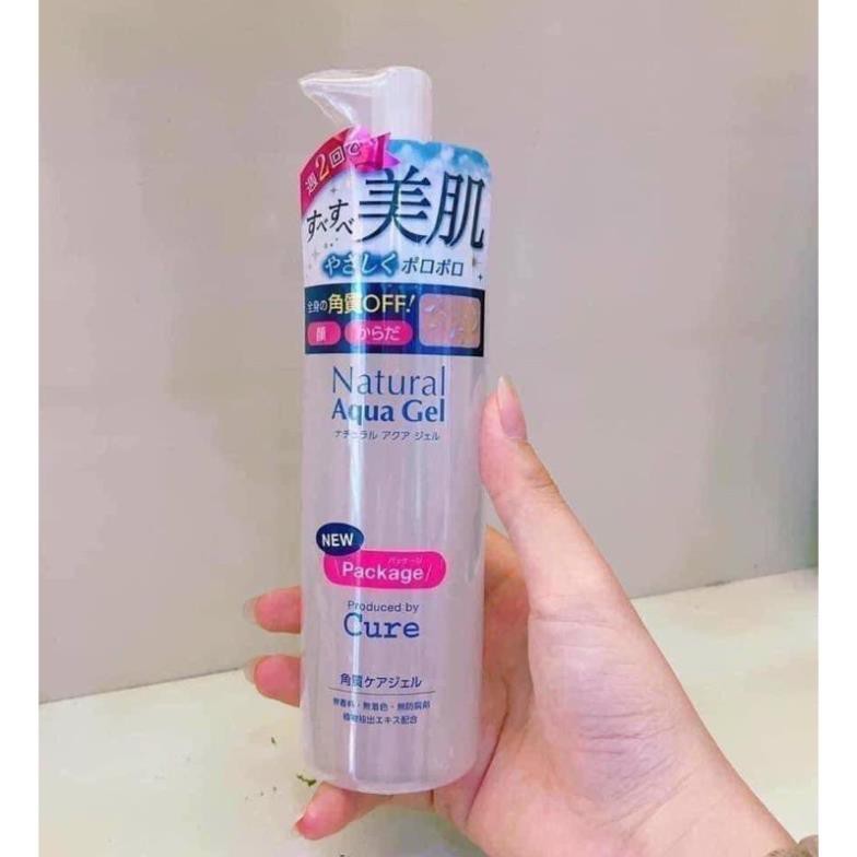 Tẩy Da Chết Cure Natural Aqua Gel Nhật Bản 250ml  [HangNhat] [Hàng-Chuẩn-Auth] [Mô-Mô-Shop]