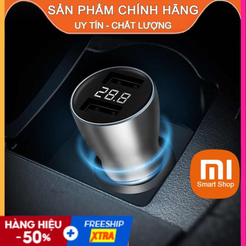 Tẩu Sạc Nhanh ÔTô ZMI AP621 2 Cổng Sạc Nhanh 18W cao cấp - SP Chính Hãng