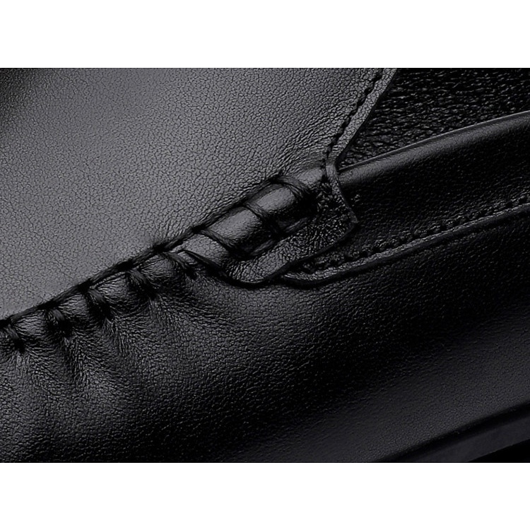 Giày Lười Sục Nam Da Thật, Dáng Đẹp , Không Tụt Gót GD18