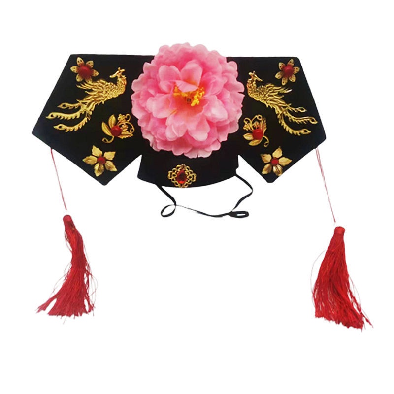 Mũ Lưới Qing Dynasty Queen Cổ Đại Yaya Hoàng Đế 8.6 Cho Nữ